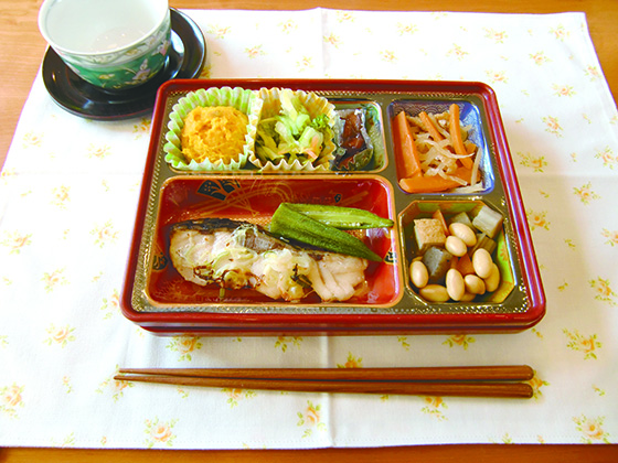 チラシ写真　黒むつの香味焼き